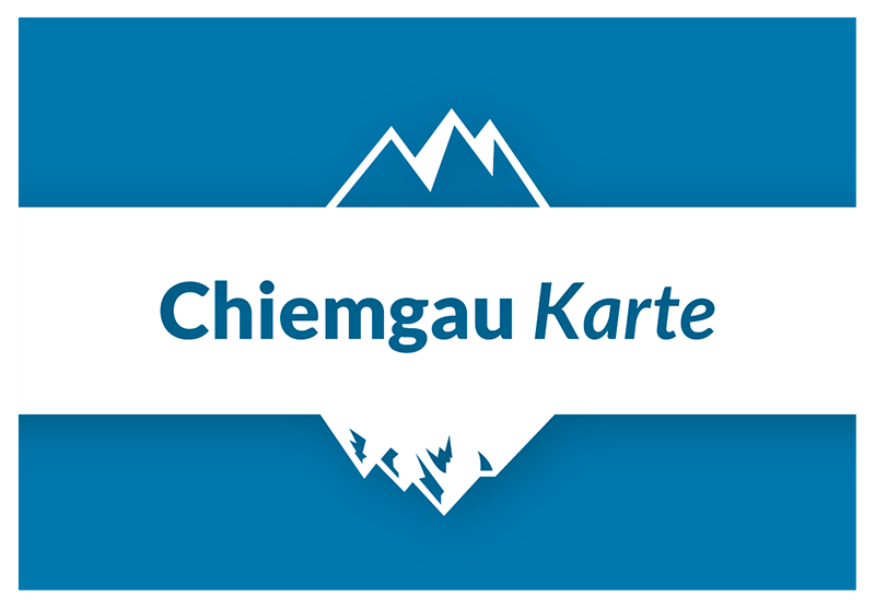 Chiemgau Karte Logo